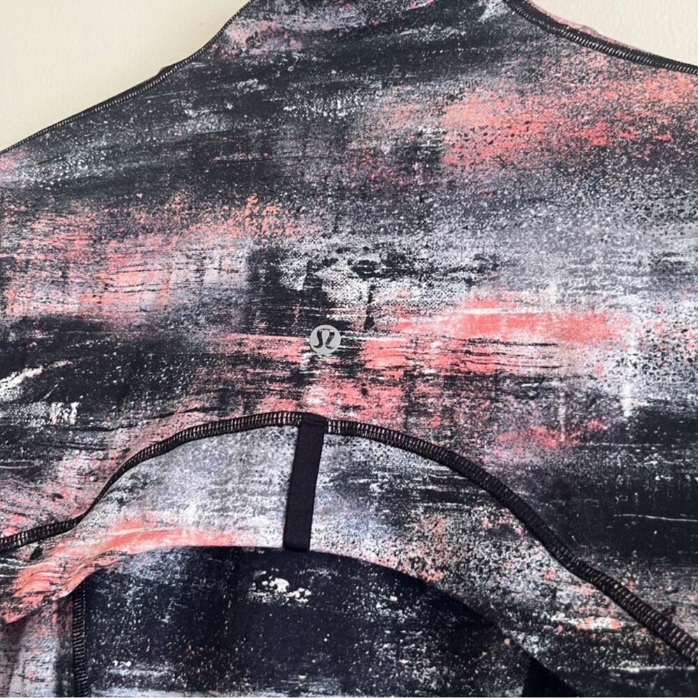 Lululemon Define Jacket Azurite Poppy Coral Multi size 6 - Picture 3 of 7